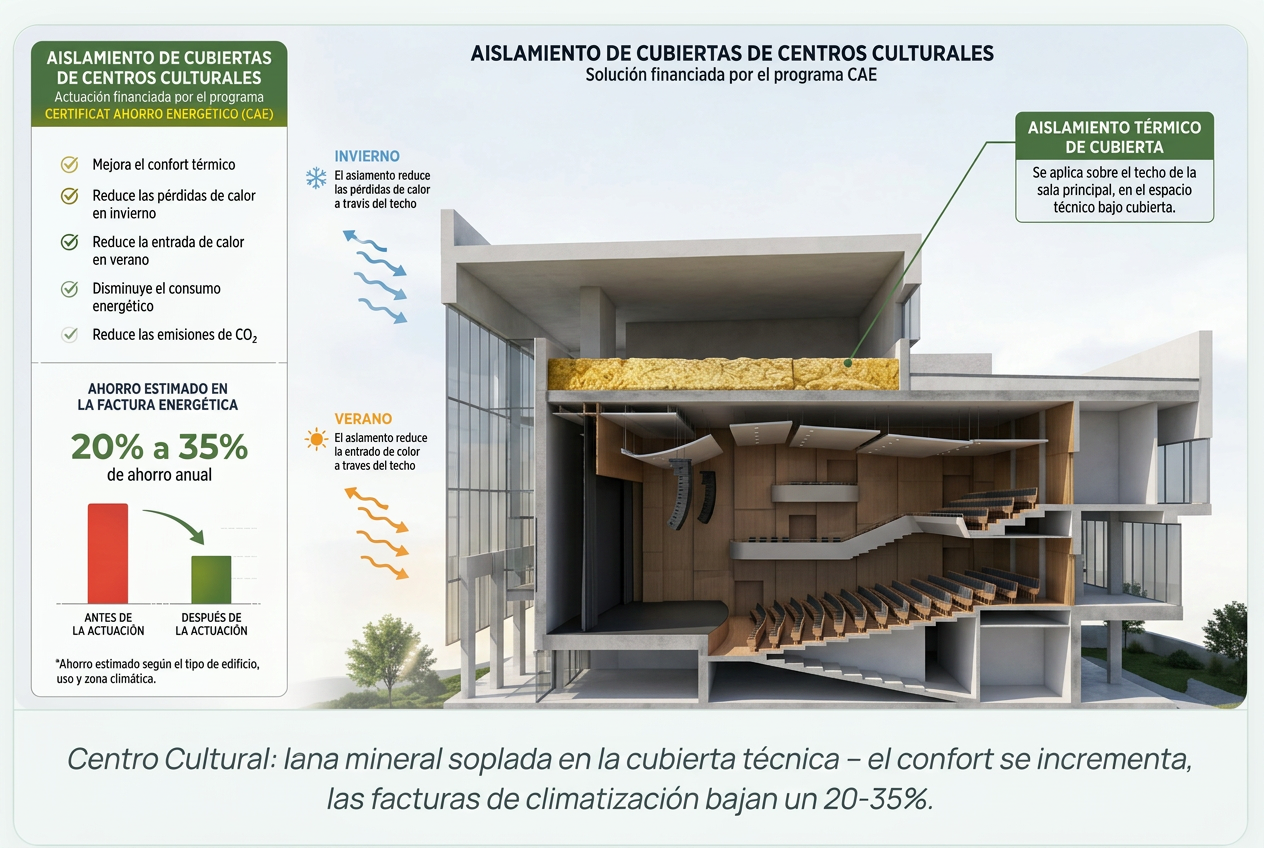 Aislamiento cubierta cultural